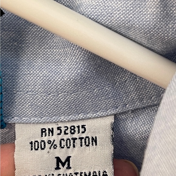 Texas Aggies Wildflower Embroidery Chambray Shirt Size M - Picture 6 of 11